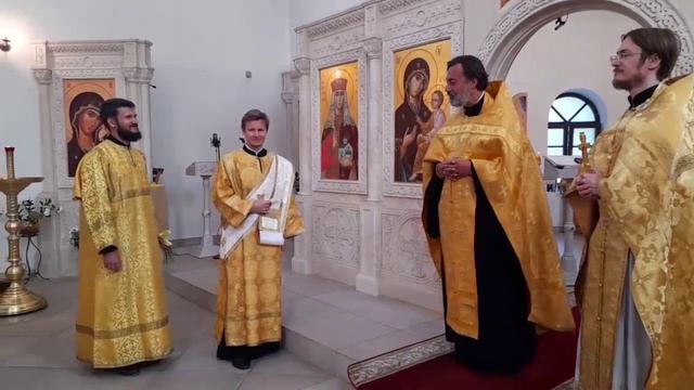 ПОЗДРАВЛЕНИЕ О. АЛЕКСАНДРА СЕРГЕЙЧИКОВА И АЛЕКСАНДРА АБРОСИМОВА С ДНЕМ АНГЕЛА! смотреть онлайн