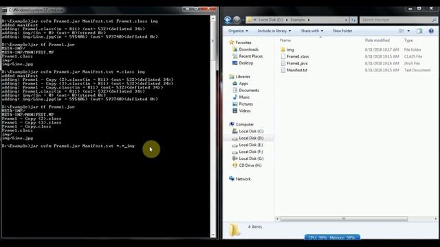 Java - How to create, update and extract jar files смотреть онлайн