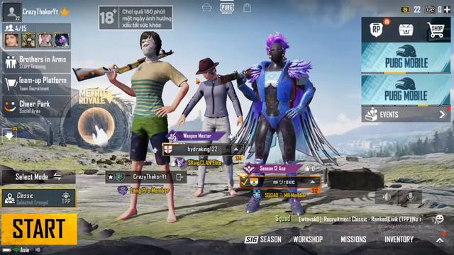 PUBG MOBILE INDIA LIVE STREAM || CRAZY THAKOR || смотреть онлайн