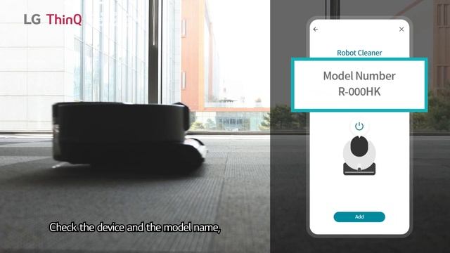 Use the QR code to add your LG product to the ThinQ app смотреть онлайн