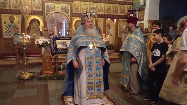 Что такое чин о Панагии? смотреть онлайн