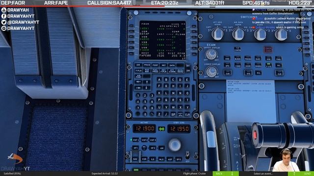 [MSFS] Johannesburg to Port Elizabeth - Airbus A320neo South African Airways｜Drawyah смотреть онлайн