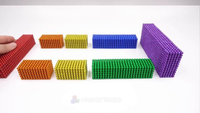 DIY - How To Make Beautiful Fish Pond with 8856 Magnetic balls ( ASMR ) | Magnet World 4k смотреть онлайн