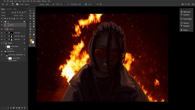 How to Add Light in Photoshop смотреть онлайн