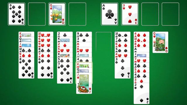Windows Solitaire FreeCell - #5809 смотреть онлайн