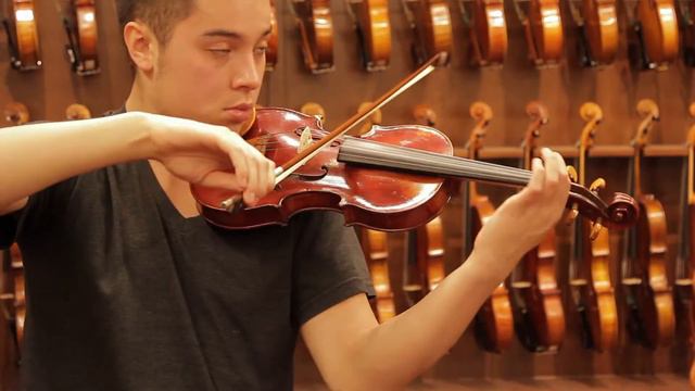 Dante Guastalla, Reggiolo Emiliano 1931 | Violin Demonstration смотреть онлайн