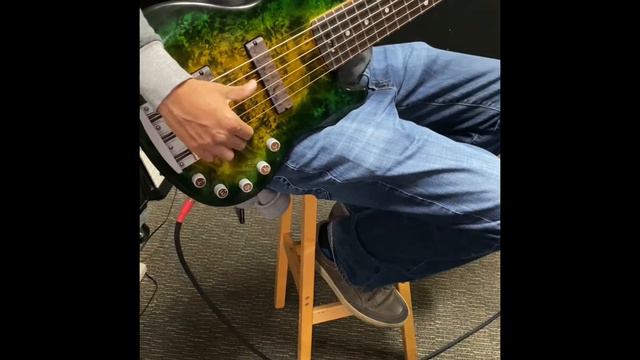 Form Factor Audio Wombat Custom 6 string bass || ALBRIDGE parts Custom Light Weight Duralumin bridg смотреть онлайн