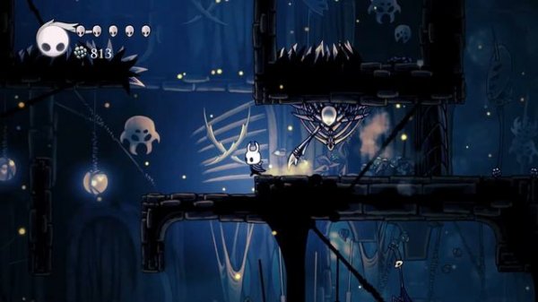 Hollow Knight (прохождение №4) 🦗Деревня Богомолов🦗 (внимание выскочило объявление о низком заряде)