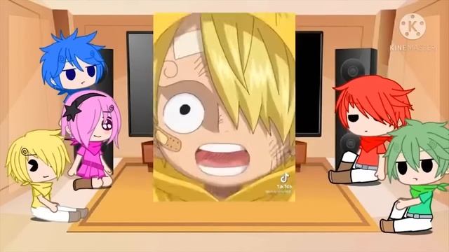 ? Sanji's Siblings   Vismoke   Celestial Dragons React To Luffy, Sanji, ... ? Gacha ? Compilatio