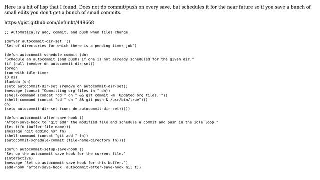 Emacs + git: auto commit every 5 minutes (5 Solutions!!) смотреть онлайн