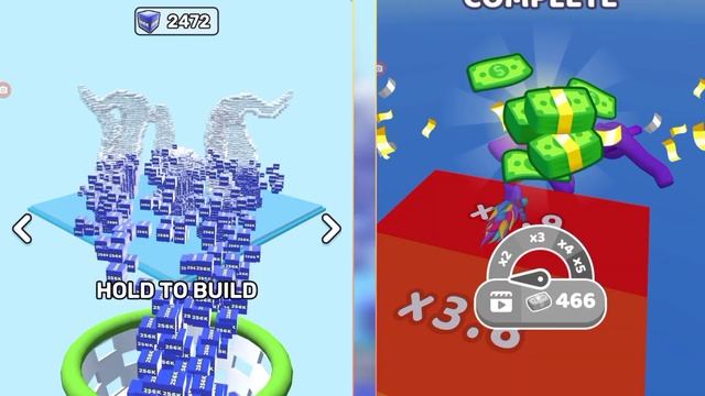 ⛹️Jelly Run 2048 (New Update) Vs Layer Man 3D: Run And Collect Gameplay Walkthrough Mobile Part #5
