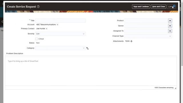 Oracle Fusion Service | Create and Edit Service Requests смотреть онлайн