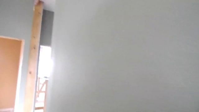 обои мешковина зелёные хол второй этаж