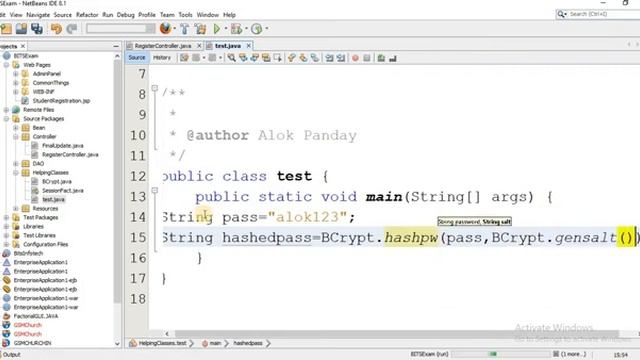lec 16 possword encription (storing encrypted password in java) смотреть онлайн