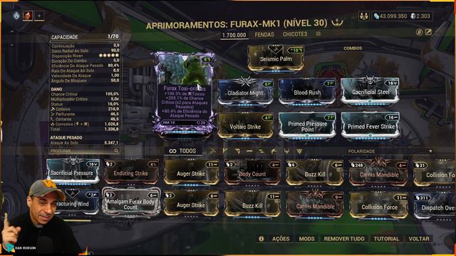 WARFRAME - KHORA + FURAX MK1 = 1.700.000 DANO - Build completa para você passear no Steel Path смотреть онлайн