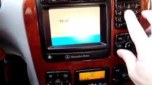 вывод ошибок на комманд Mercedes Benz S class W220