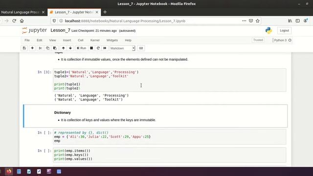 Lesson 7 Python Collections and basic Operations смотреть онлайн