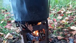 Печка щепочница. Что она может?