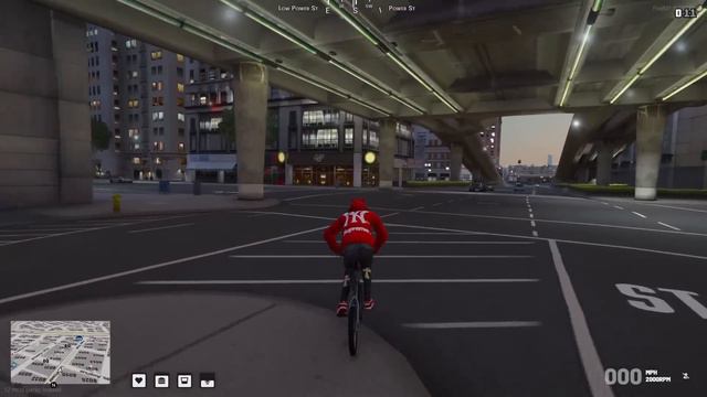 I Survived 20+ Cops on a BMX bike in GTA 5 RP! смотреть онлайн