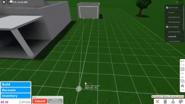 Aesthetic Modern House 45k, construction. House ideas. Bloxburg, ROBLOX. Современный Эстетичный Дом смотреть онлайн