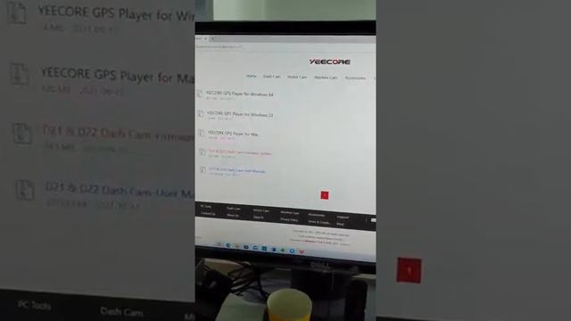 A guide for how to update firmware of YEECORE dash cam смотреть онлайн