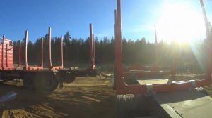 В рейс на лесовозе. Один день из жизни лесовозчикА
