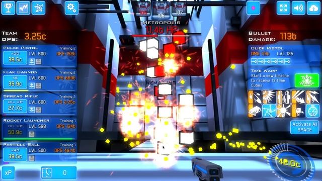 Time Clickers TIME WARP - Walkthrough Gameplay смотреть онлайн