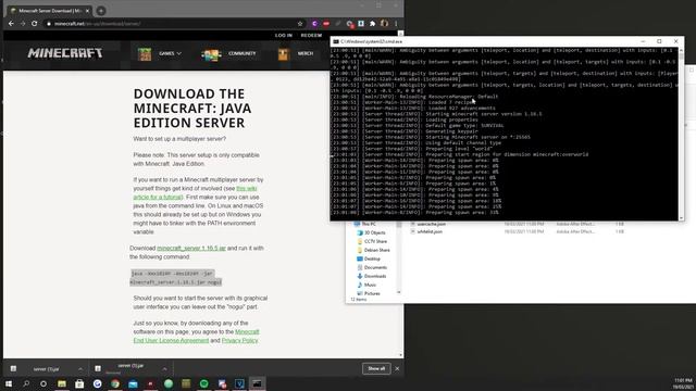 How to Make a Minecraft 1.16.5 Server (Quick and Easy) смотреть онлайн