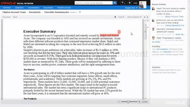 Oracle Social Network: Annotating a Document (Release 8) смотреть онлайн