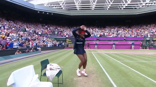 SERENA WILLIAMS C-WALKS AT OLYMPICS