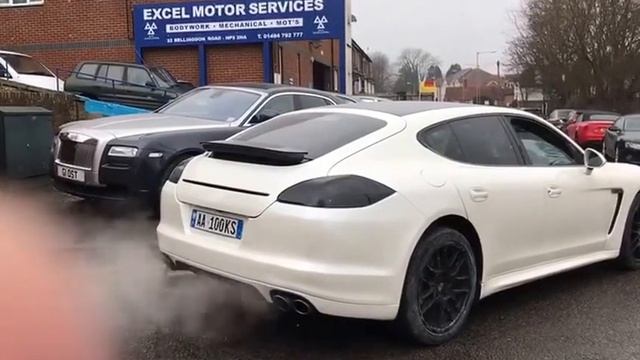 Porsche Panamera S Amazing V8 Exhaust Sound & Review смотреть онлайн