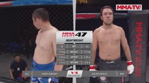 ММА Серия-47 | Айбек Кобенов (Кыргызстан) - Вальтер Игнасио (Бразилия)