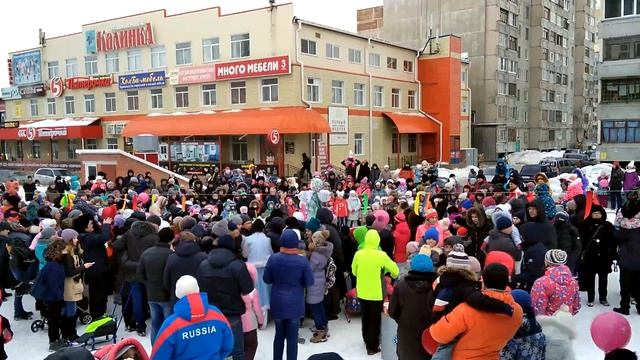 Масленица в Заозёрном 2017. Курган. смотреть онлайн