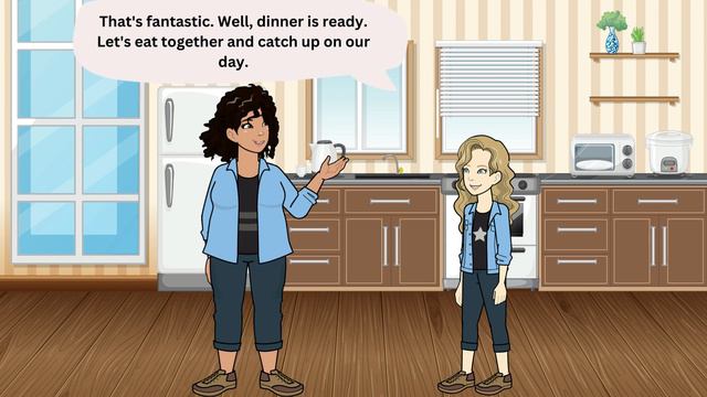 "Present Perfect Tense Practice: Home Conversation with Mother and Daughter" смотреть онлайн