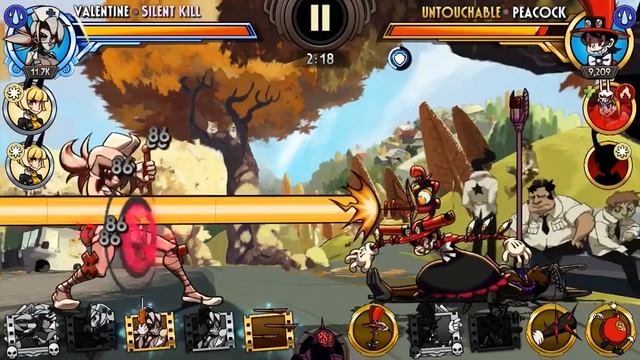 Skullgirls Mobile - Finishing the Season’s Beatings milestones and opening a few relics смотреть онлайн
