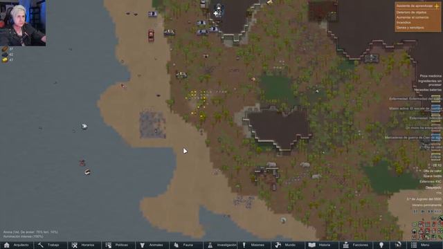 Desafio de Rimworld #1 100 dias en una isla desierta PARTE #1 смотреть онлайн