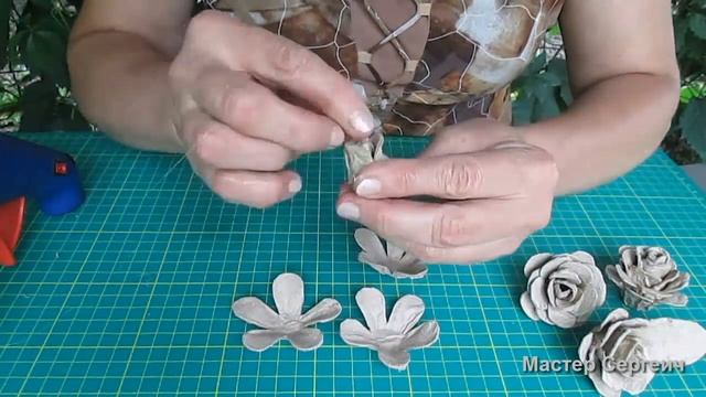 Розы из яичного лотка смотреть онлайн