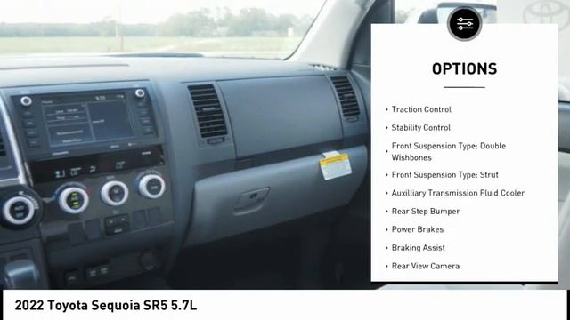 2022 Toyota Sequoia SR5 5.7L New 36970