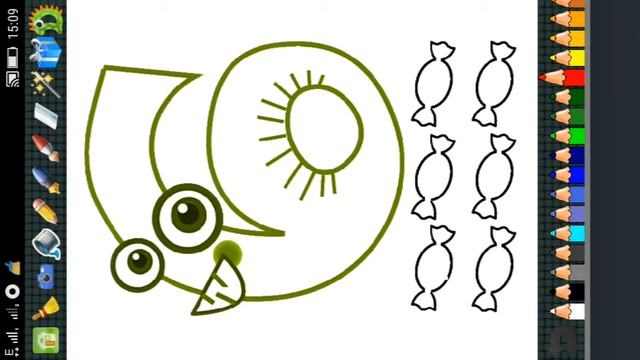 Рисуем и учим цифры!!! смотреть онлайн