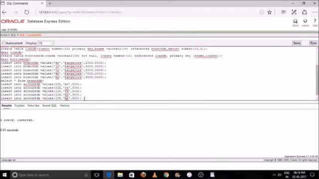 SQL with Oracle 10g XE #5 BANK DATABASE!!! смотреть онлайн
