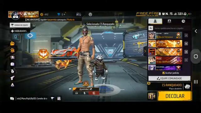 🔥 FREE FIRE AO VIVO 🔥 ROMO AO ELITE NO CS 🔥 смотреть онлайн
