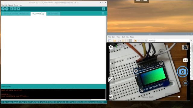ESP32-C3/arduino-esp32 + 0.96