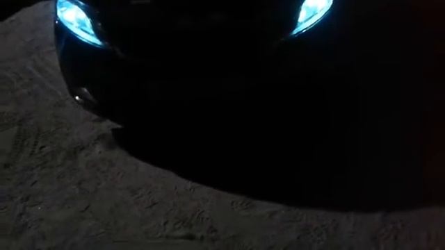 Китайские разноцветные габариты в KIA RIO смотреть онлайн