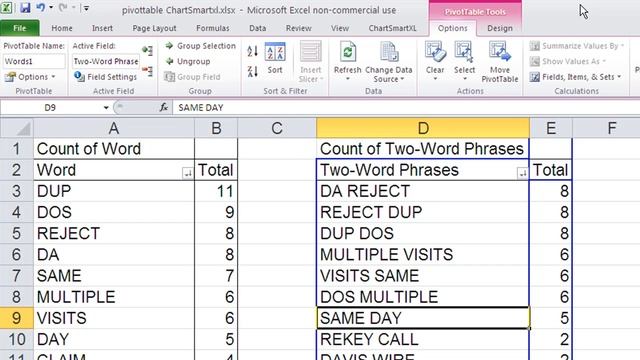 ChartSmartXL Word Count Wizard for Text Analysis смотреть онлайн