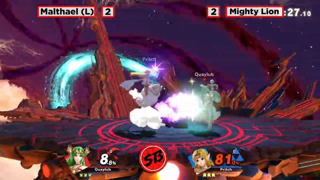 Shield Breaker 7 - Malthael (Palutena, Wolf) Vs. Mighty Lion (Zelda, Link, Sora) смотреть онлайн