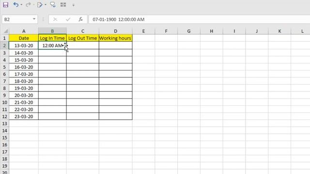How to Insert and Format Times in Microsoft Excel смотреть онлайн