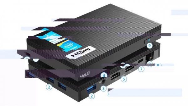 MeLE Quieter2 Fanless 4K Mini PC