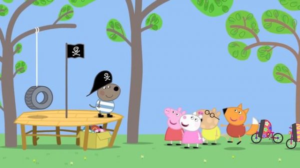 Miss Rabbit Turns Purple | Peppa Pig Asia 🐽 Peppa Pig English Episodes