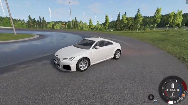 Audi TTRS 8S mod [Beamng.Drive] смотреть онлайн
