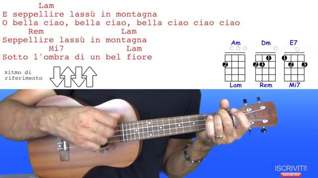 Bella Ciao - La Casa de Papel - Ukulele смотреть онлайн
